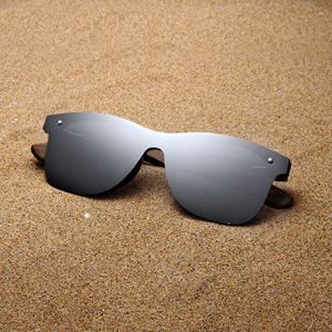 Óculos de Sol vintage, feito à mão em madeira de Nogueira, com lentes polarizadas UV400, para todos os sexos