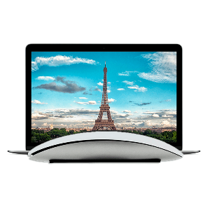 Mouse Bluetooth 5.0 sem fio, 1600 dpi, ultrafino, recarregável, para computadores e laptops windows e apple
