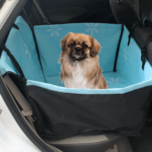 Canil portátil automotivo, dobrável, para transporte e viagens de cães de pequeno e médio porte