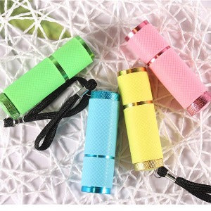 Micro secador de Unhas USB, portátil, com lâmpadas LED/UV para uso doméstico e em viagens