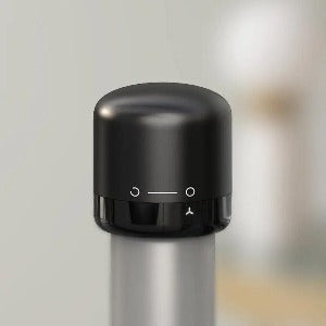 Tampa Vedadora em Silicone a vácuo para conservação de Vinho e Champanhe